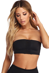 Sassy Straps Bandeau Swim Top - Lady Occasions