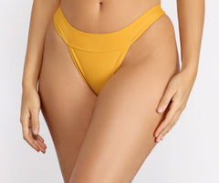 Endless Vacation High Waist Swim Bottoms - Lady Occasions