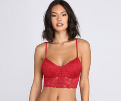 Lovin' The Lace Padded Bralette - Lady Occasions