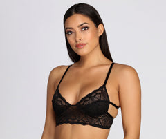 Dainty Sheer Lace Bralette - Lady Occasions