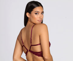 Dainty Sheer Lace Bralette - Lady Occasions