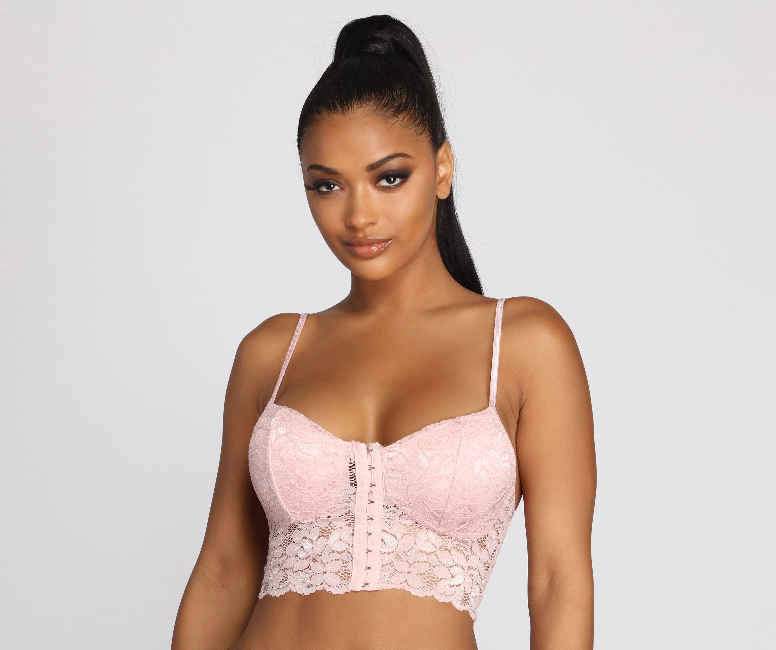 Lovin' The Lace Padded Bralette - Lady Occasions