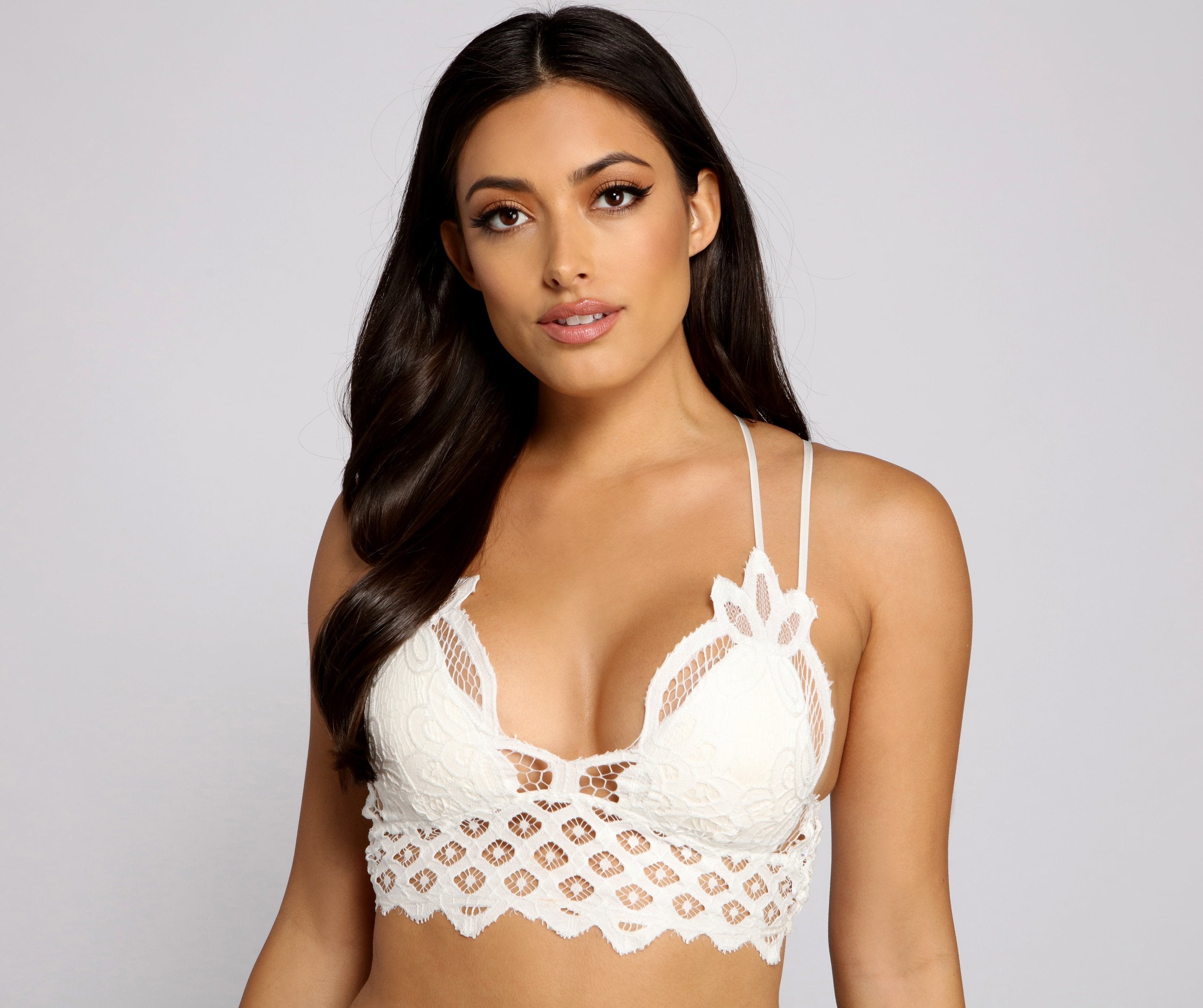 Lace N' Luxe Crochet Bralette - Lady Occasions