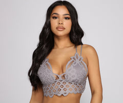 Lace N' Luxe Crochet Bralette - Lady Occasions