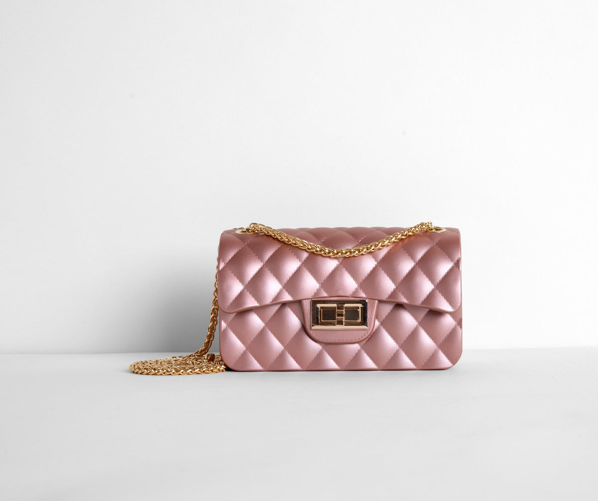 Quilted Matte Cross Body - Lady Occasions