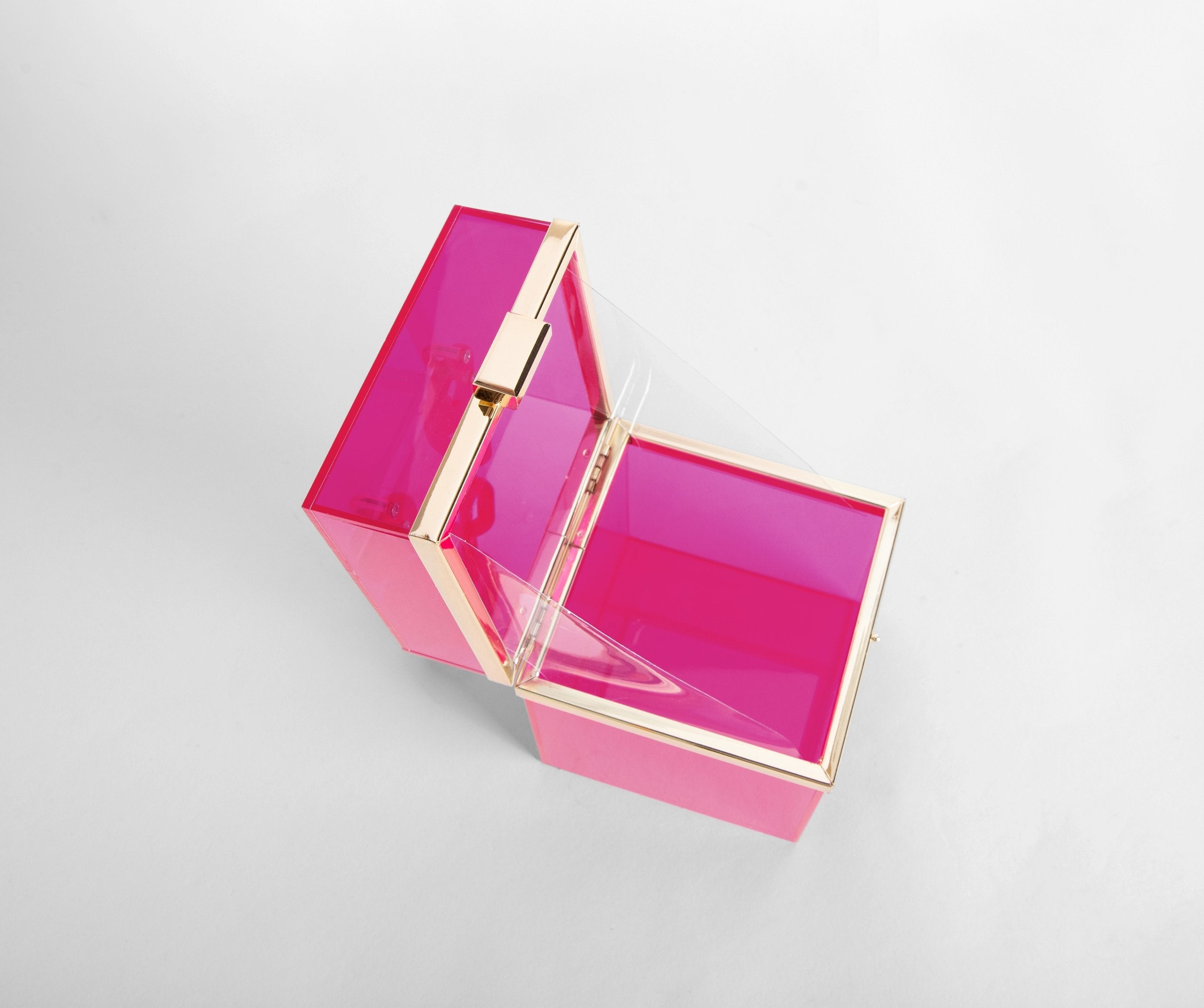 Outside The Box Acrylic Clutch - Lady Occasions