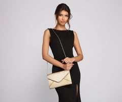 Glamorous Vibes Envelope Clutch - Lady Occasions
