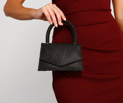 Glitzy Mini Top Handle Bag - Lady Occasions