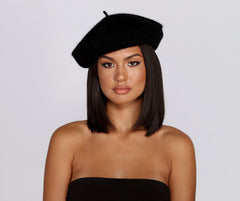 Oh La La Wool Beret - Lady Occasions