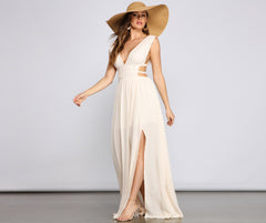 Classic Oversized Floppy Straw Hat - Lady Occasions