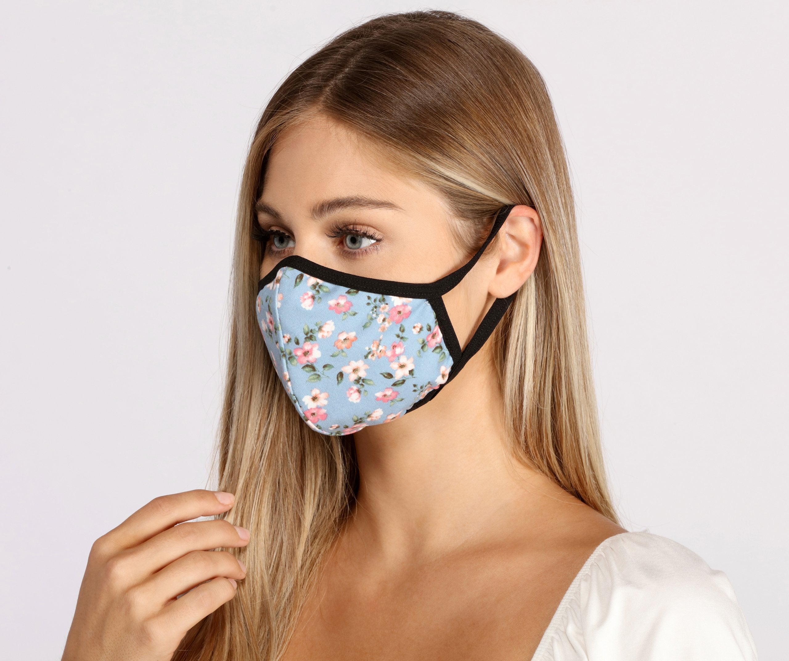 Ditsy Floral Face Mask - Lady Occasions
