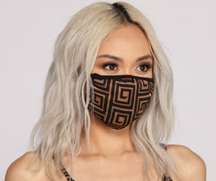 Printed Essential Face Mask - Lady Occasions