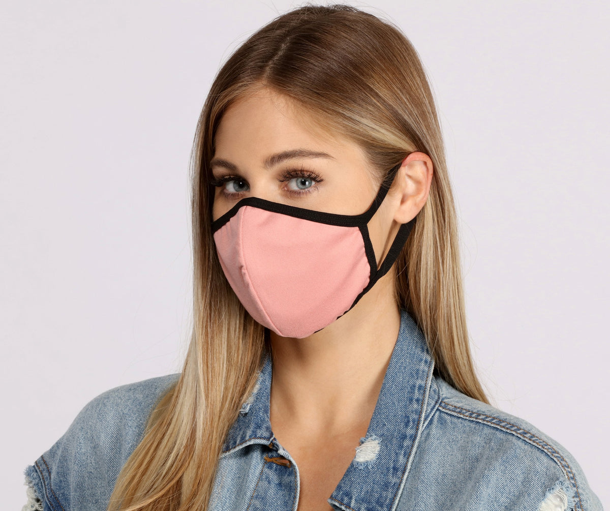 Keep it Basic Rose Face Mask - Lady Occasions