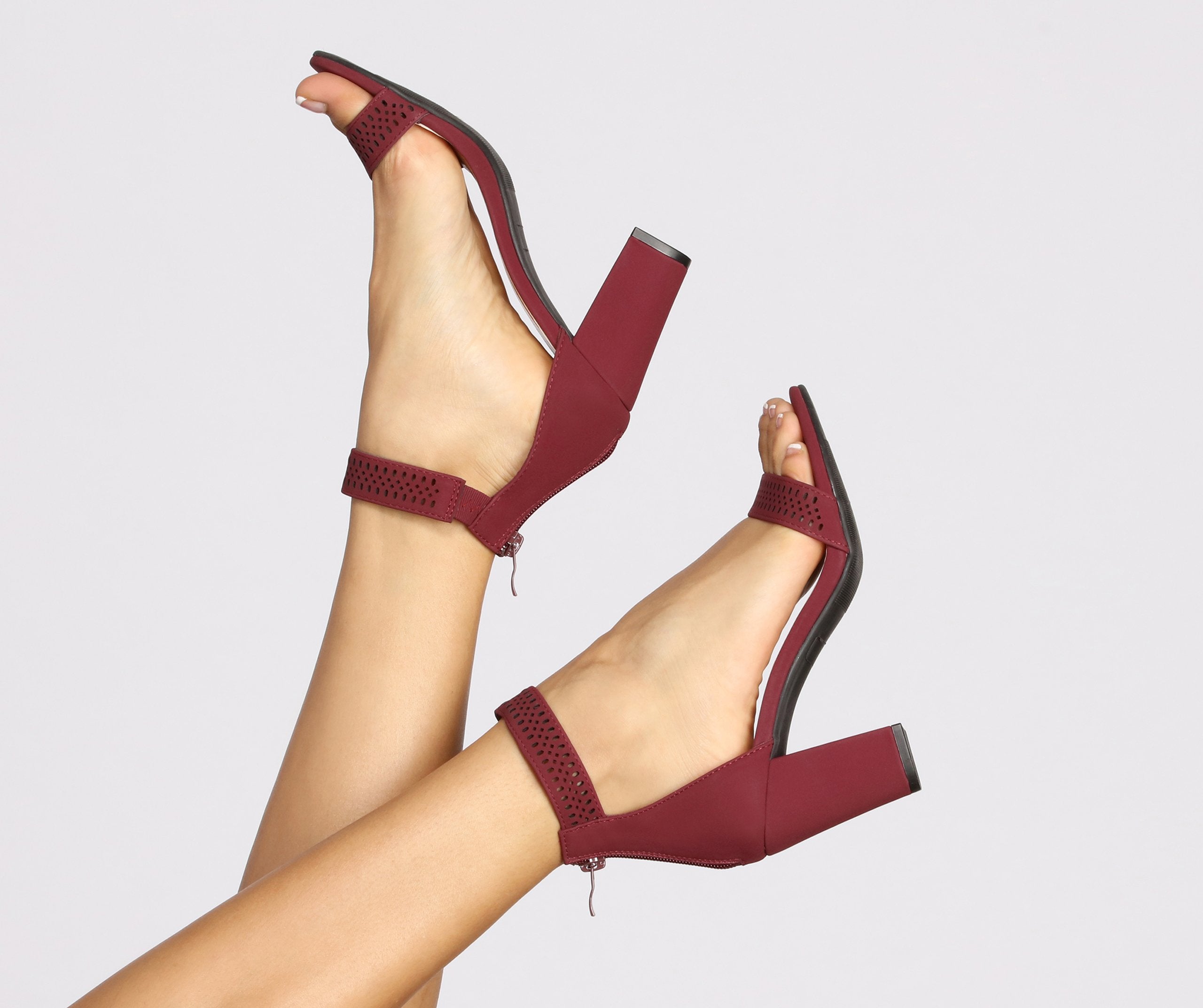 Step Above The Rest Simple Block Heels - Lady Occasions