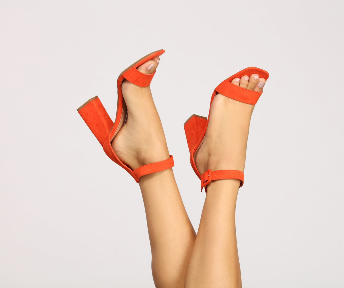 Fashionably Fab Block Heels - Lady Occasions