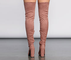 Thigh High Point Toe Boot - Lady Occasions