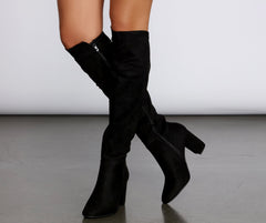 Walk All Over You Suede Boots - Lady Occasions