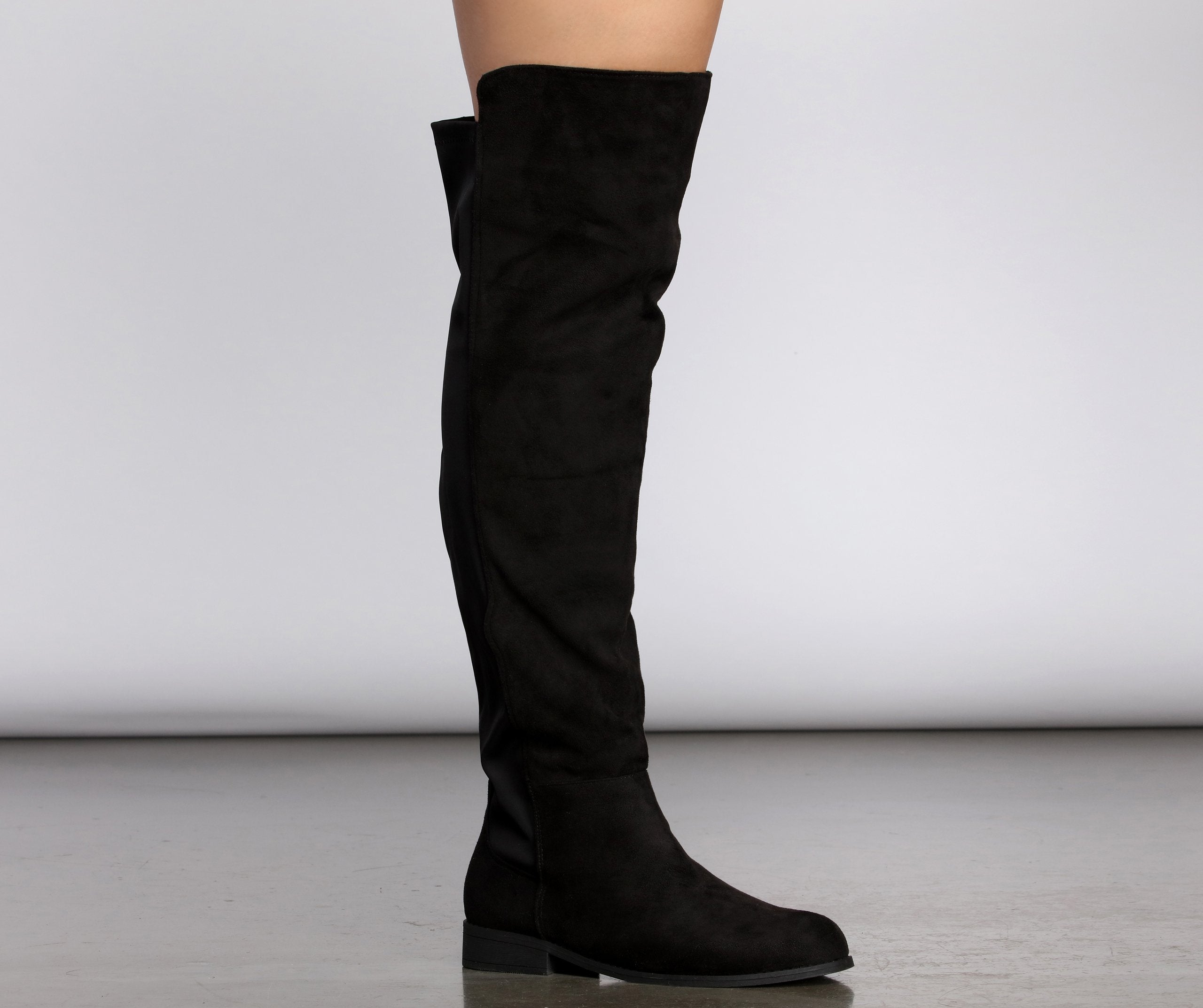 I Want It All 50/50 Wide Calf Boots - Lady Occasions
