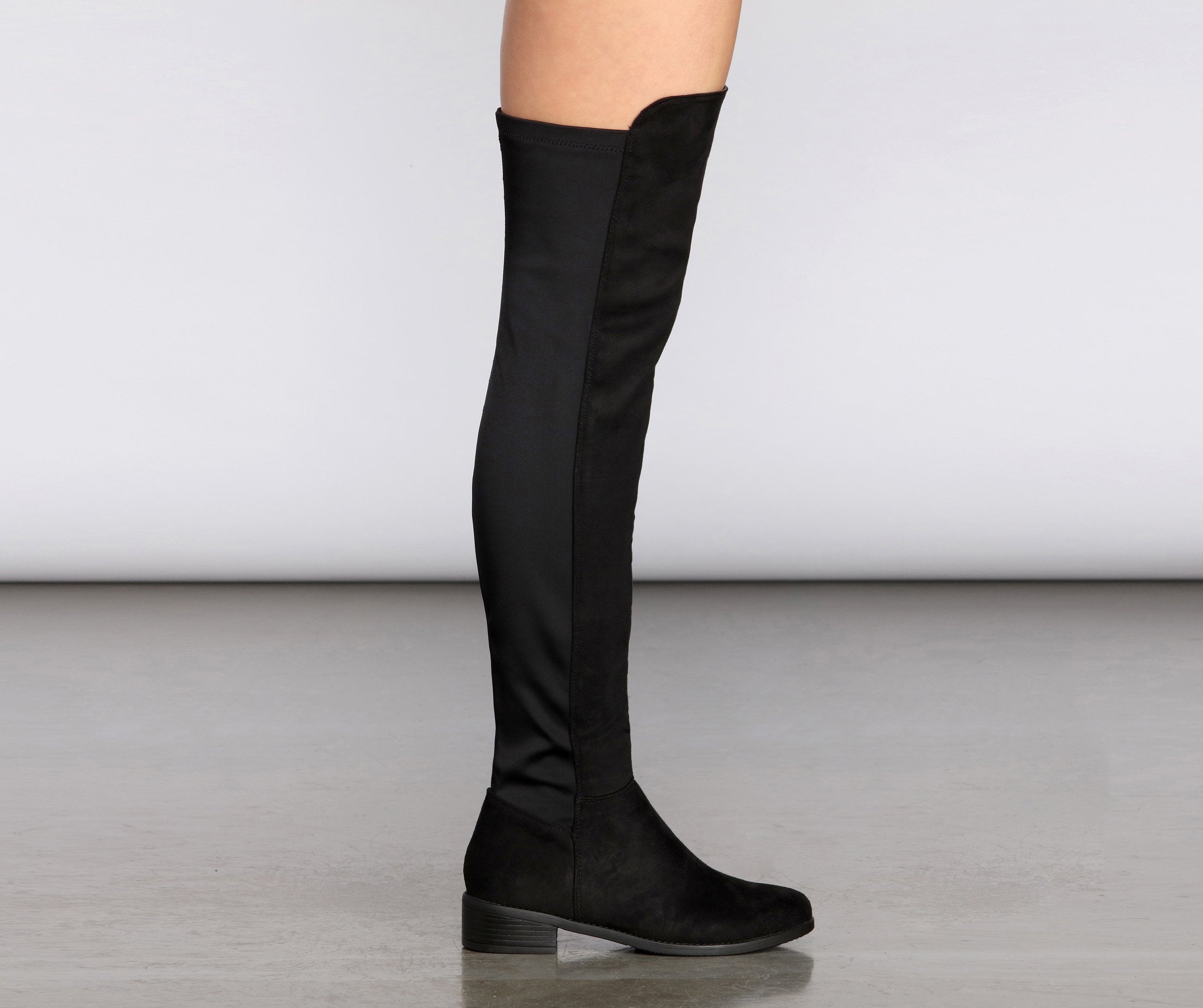 Level Up Over The Knee Boots - Lady Occasions