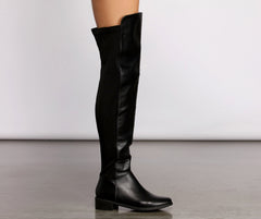 Chic And Sleek Over The Knee Boots - Lady Occasions