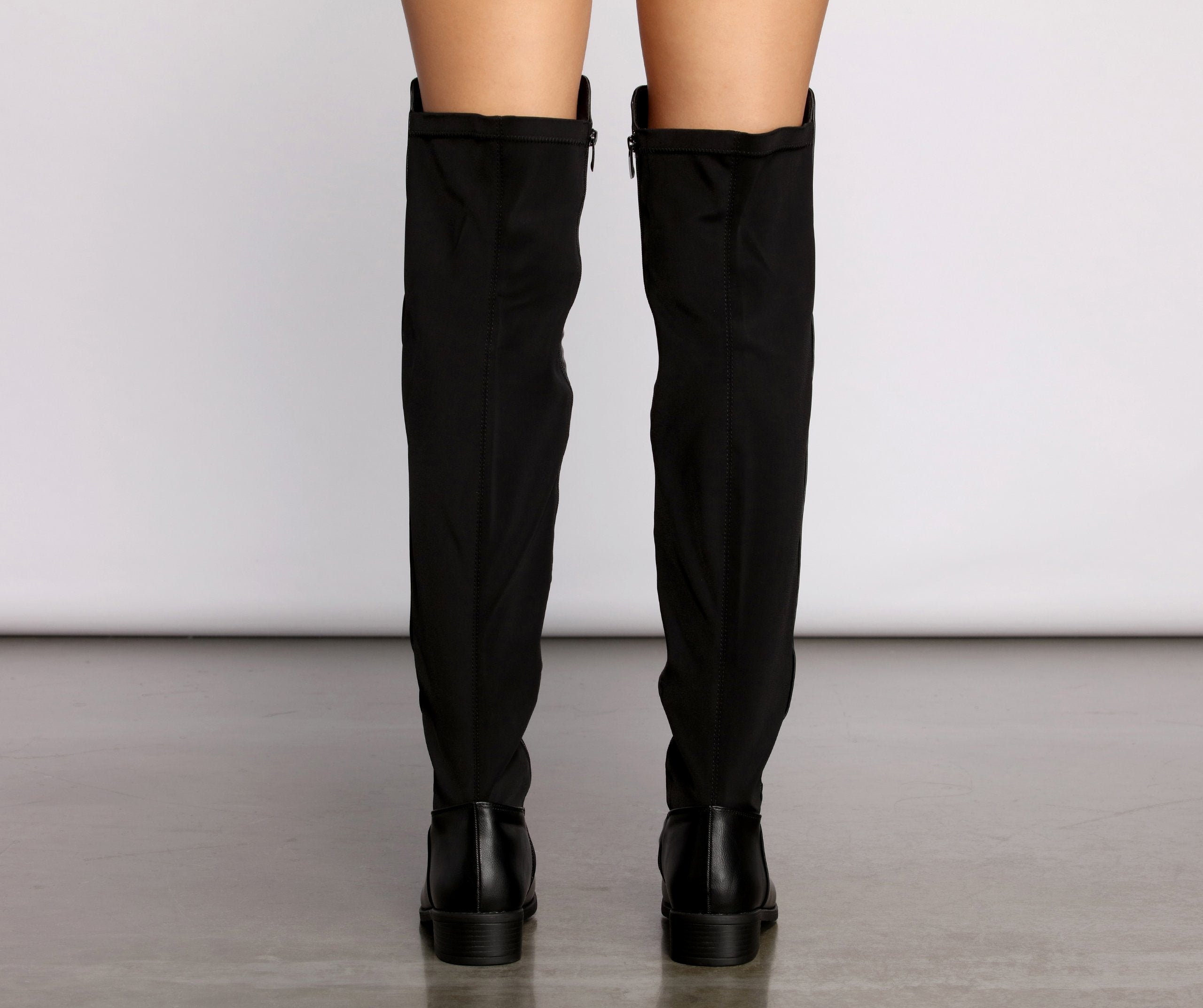 Chic And Sleek Over The Knee Boots - Lady Occasions