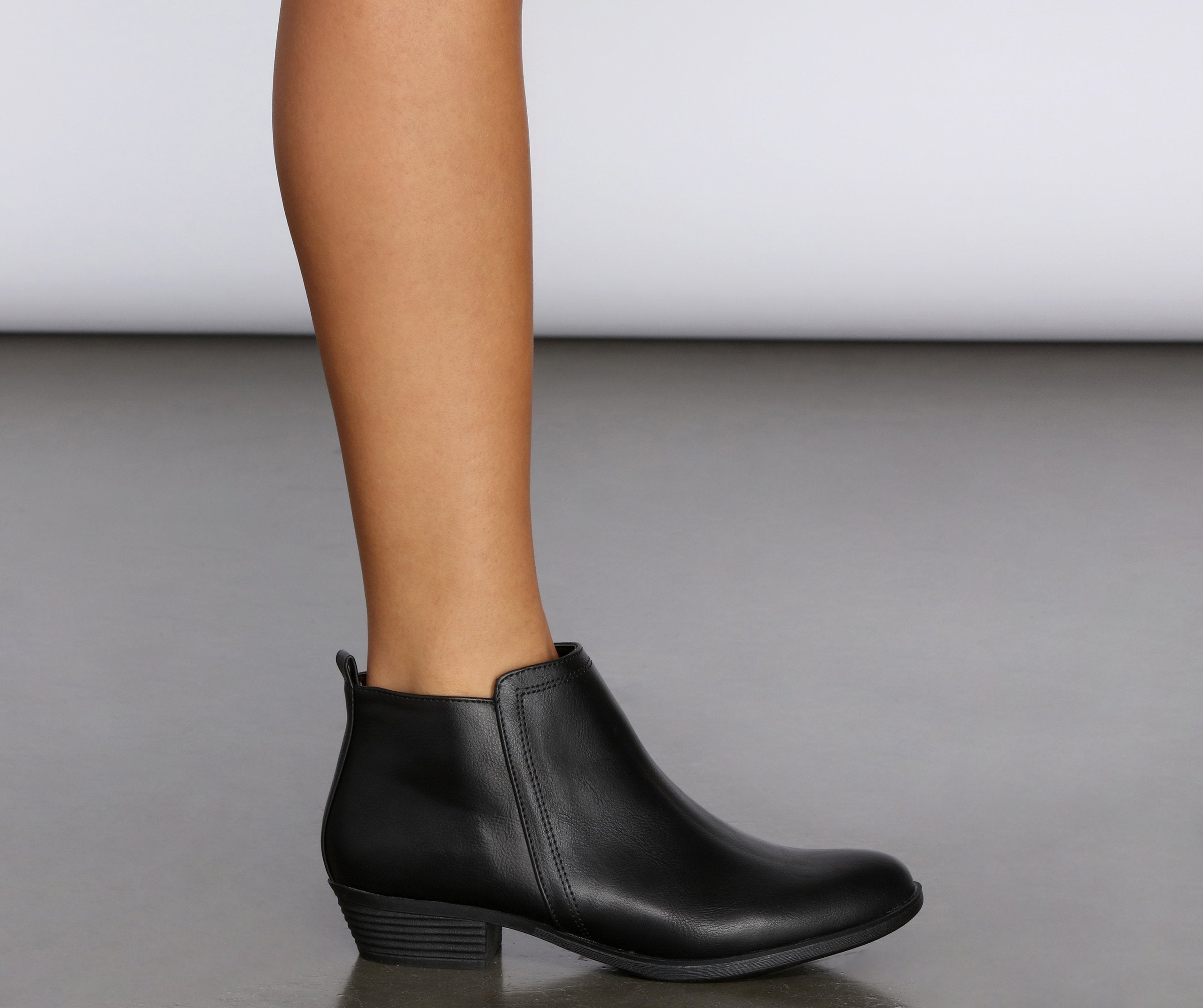 Fall Back On Basics Booties - Lady Occasions