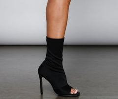 Elevated Vibes Stiletto Booties - Lady Occasions