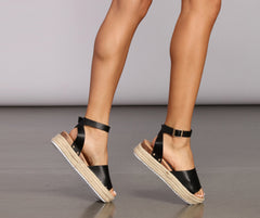 Vacation Mode Platform Sandals - Lady Occasions