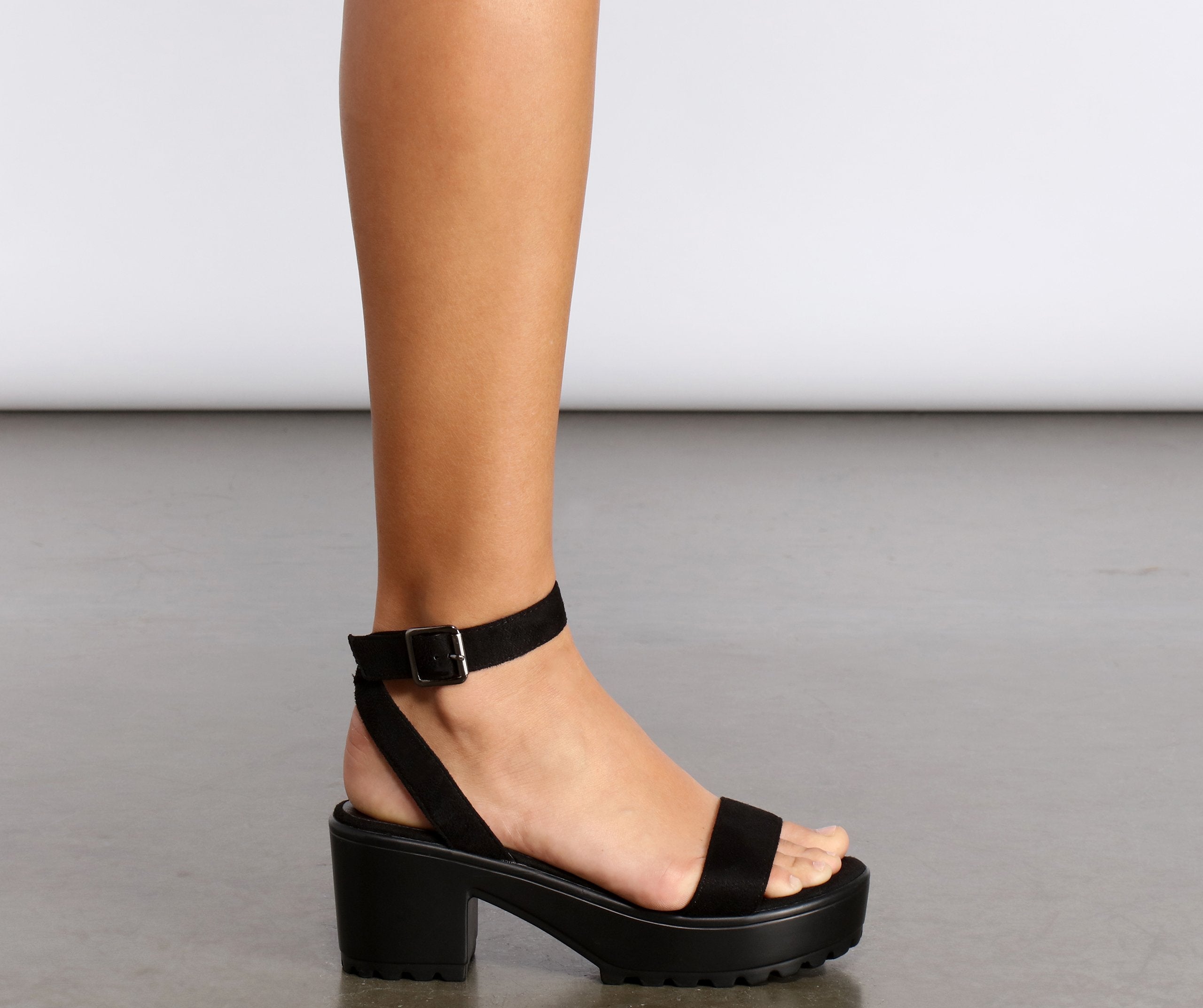 Taking Time To Chill Platform Sandals - Lady Occasions