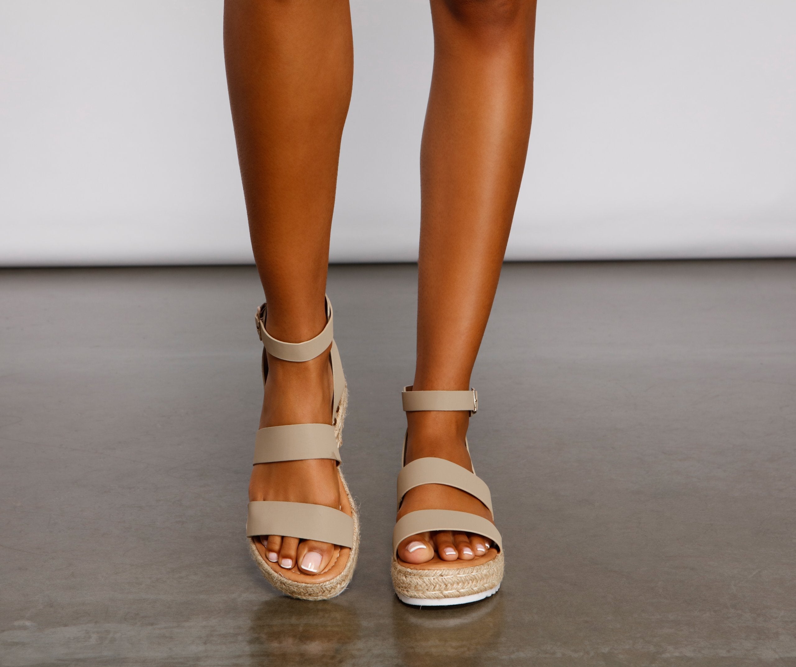 Casually Chic Espadrille Platform Wedges - Lady Occasions