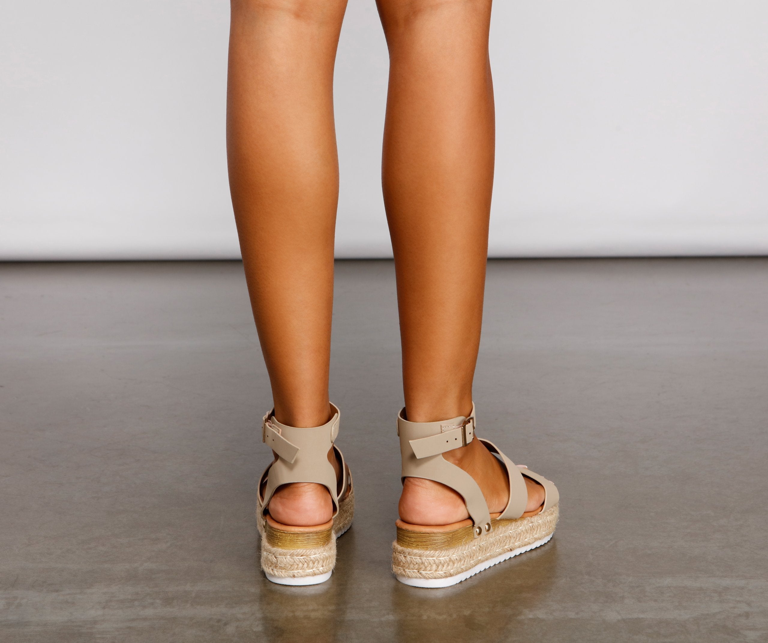 Casually Chic Espadrille Platform Wedges - Lady Occasions