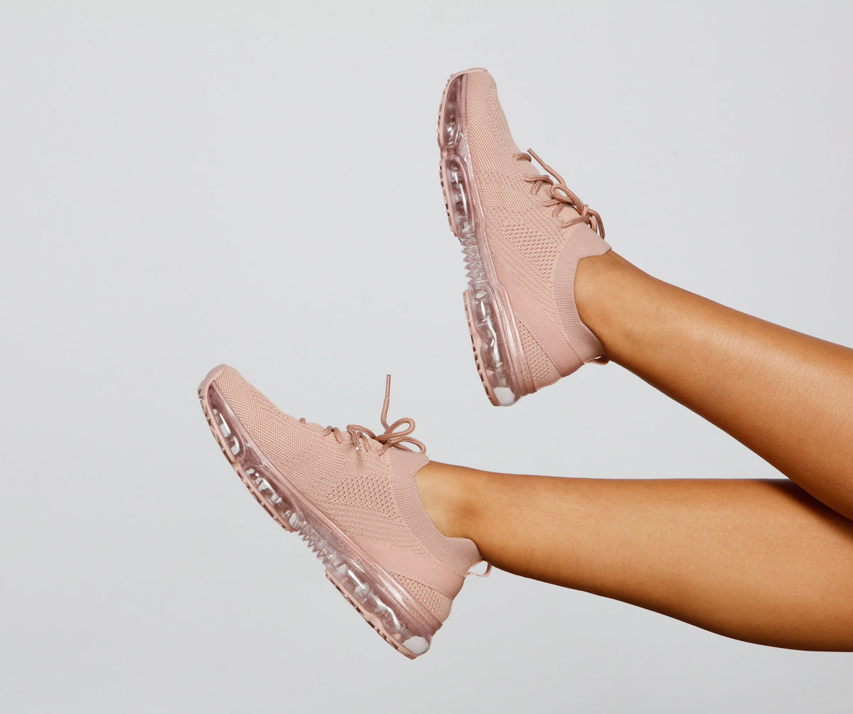 The Knit List Jelly Sole Sneakers - Lady Occasions