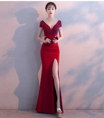 Isabella Formal High Slit Dress - Lady Occasions