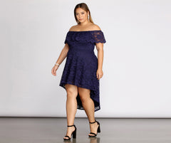 Plus Add Some Flair Skater Dress - Lady Occasions