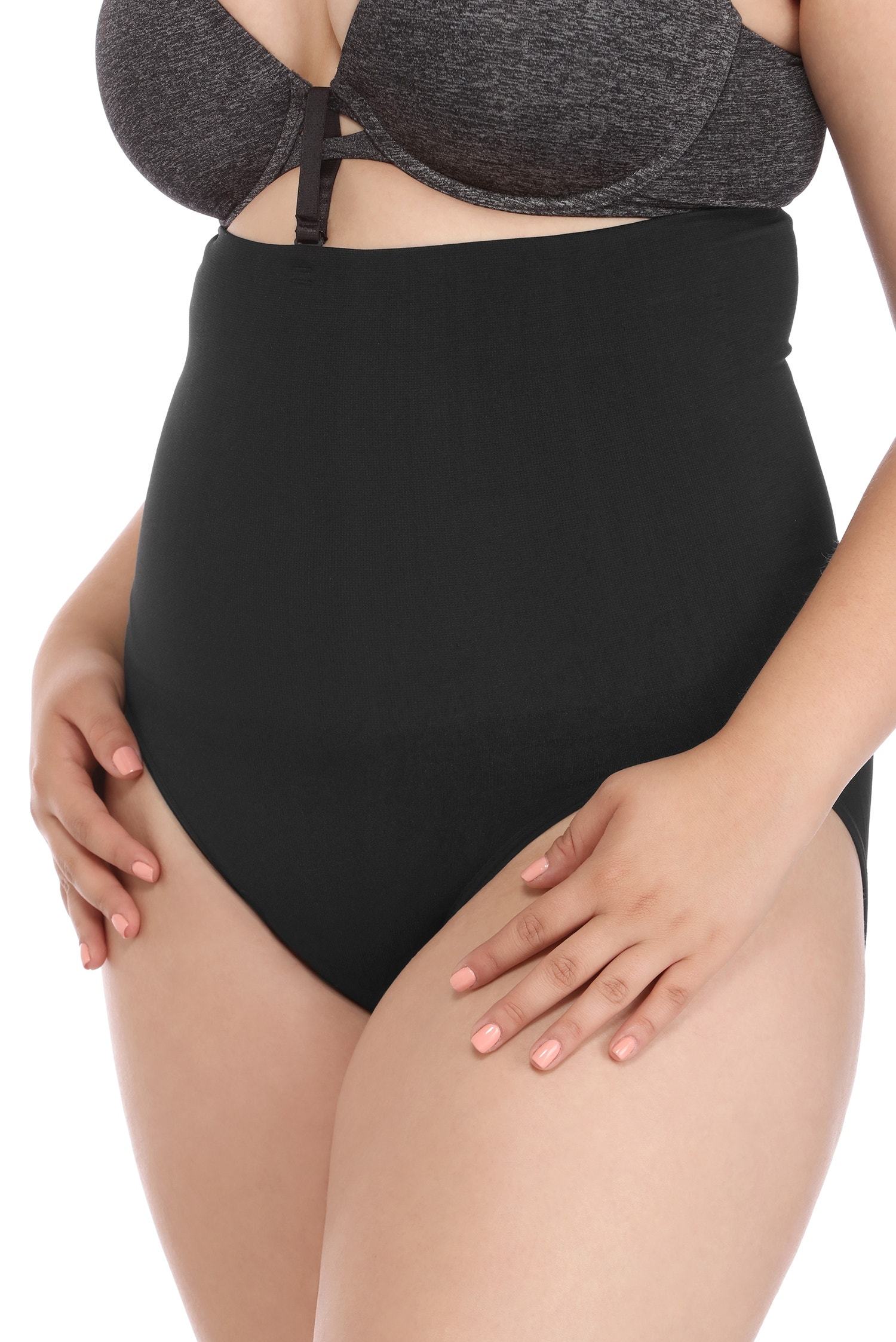 Plus High Waist Shaper Brief - Lady Occasions