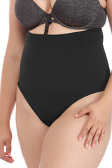 Plus High Waist Shaper Thong - Lady Occasions