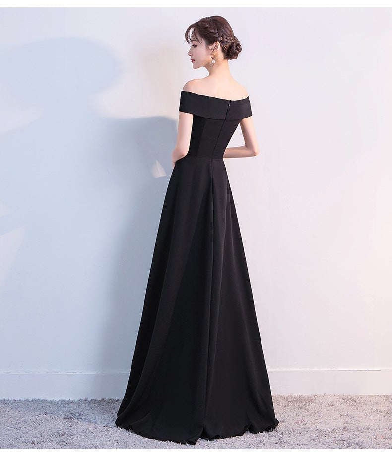 Ella off-the-shoulder gown - Lady Occasions