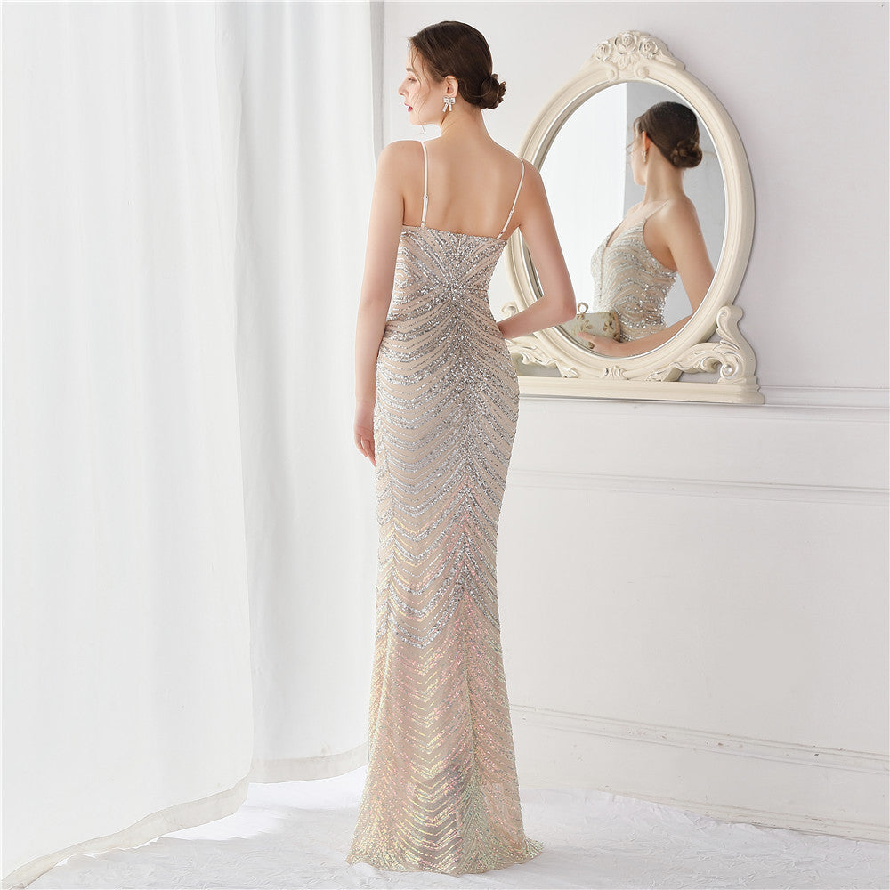 Amili Special Sequin Formal Mermaid Dress - Lady Occasions