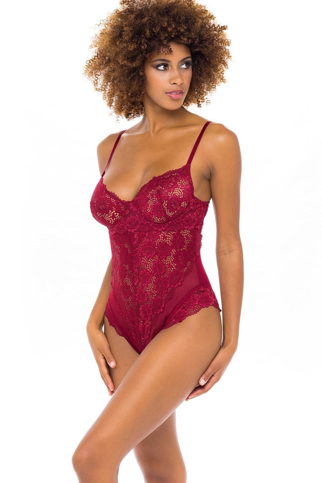 Underwire Lace Teddy