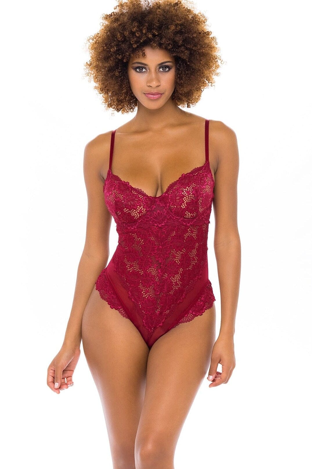 Underwire Lace Teddy