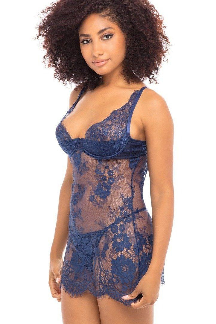 Fitted Lace Babydoll