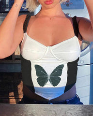 Enchanted Butterfly Corset Top