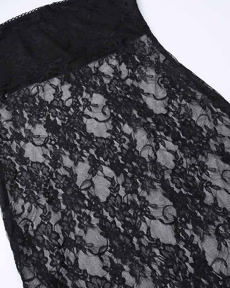 Erebus Mini Lace Dress