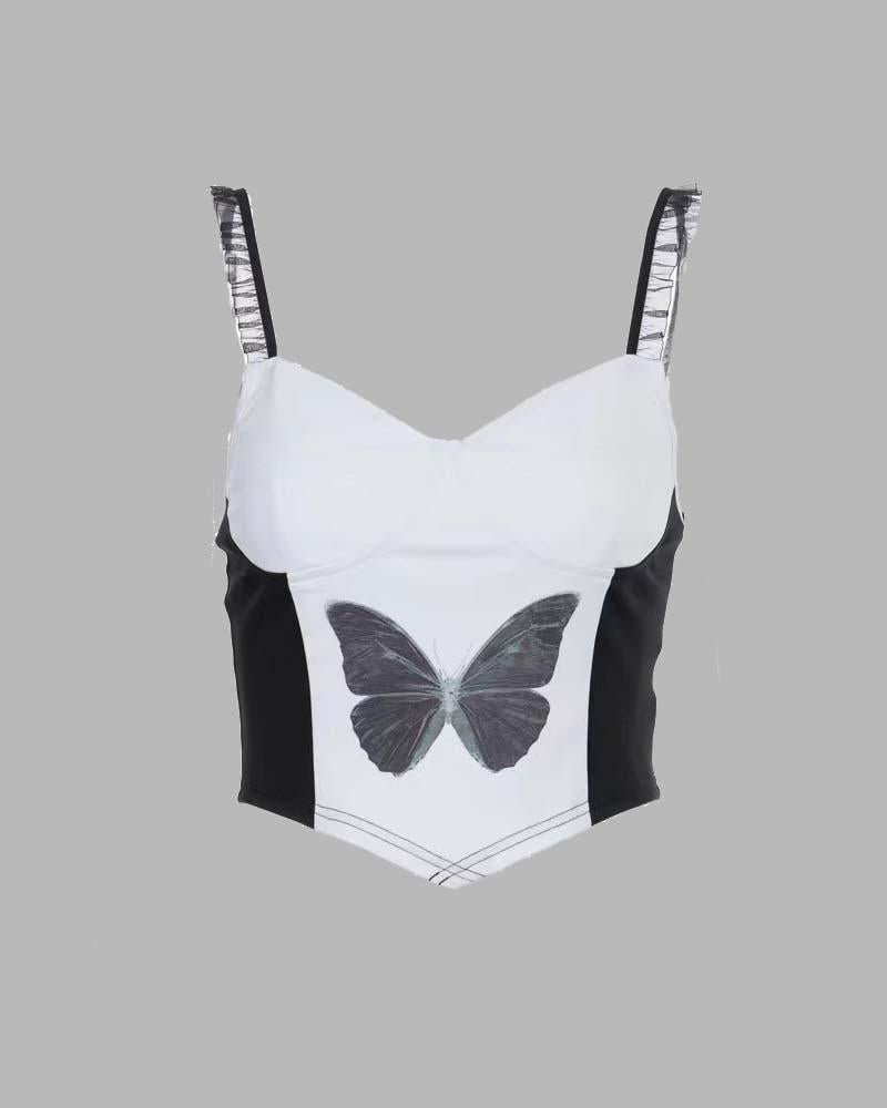 Enchanted Butterfly Corset Top